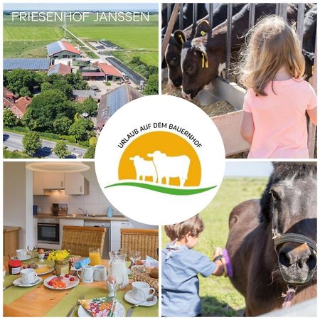 Friesenhof Janssen - Urlaub Auf Dem Bauernhof Apartment Neuharlingersiel Exterior foto